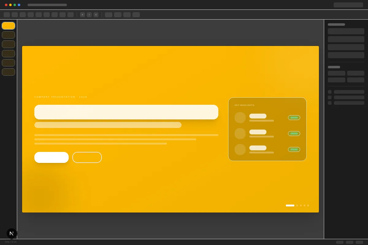 School Lesson Deck — Google Slides