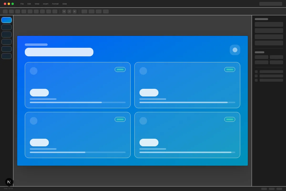 LinkedIn Banner & Post Kit — PowerPoint