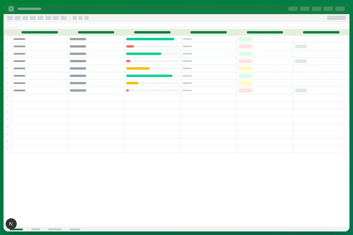 Financial Projections Model — Excel