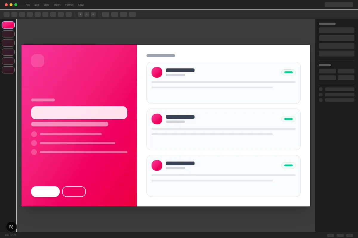 Marketing Campaign Deck — PowerPoint