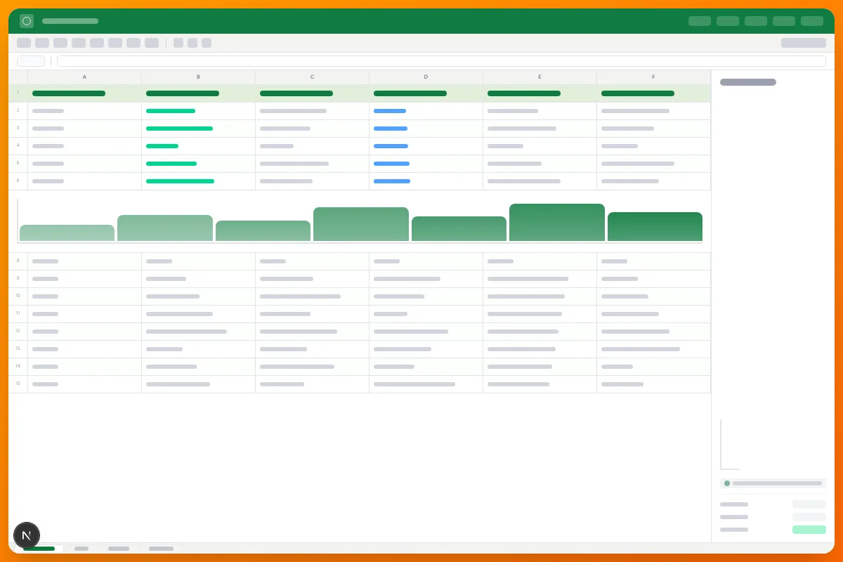 Portfolio Website — Excel