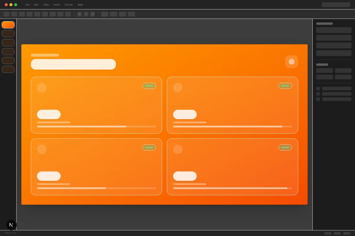 Brand Identity Deck — PowerPoint